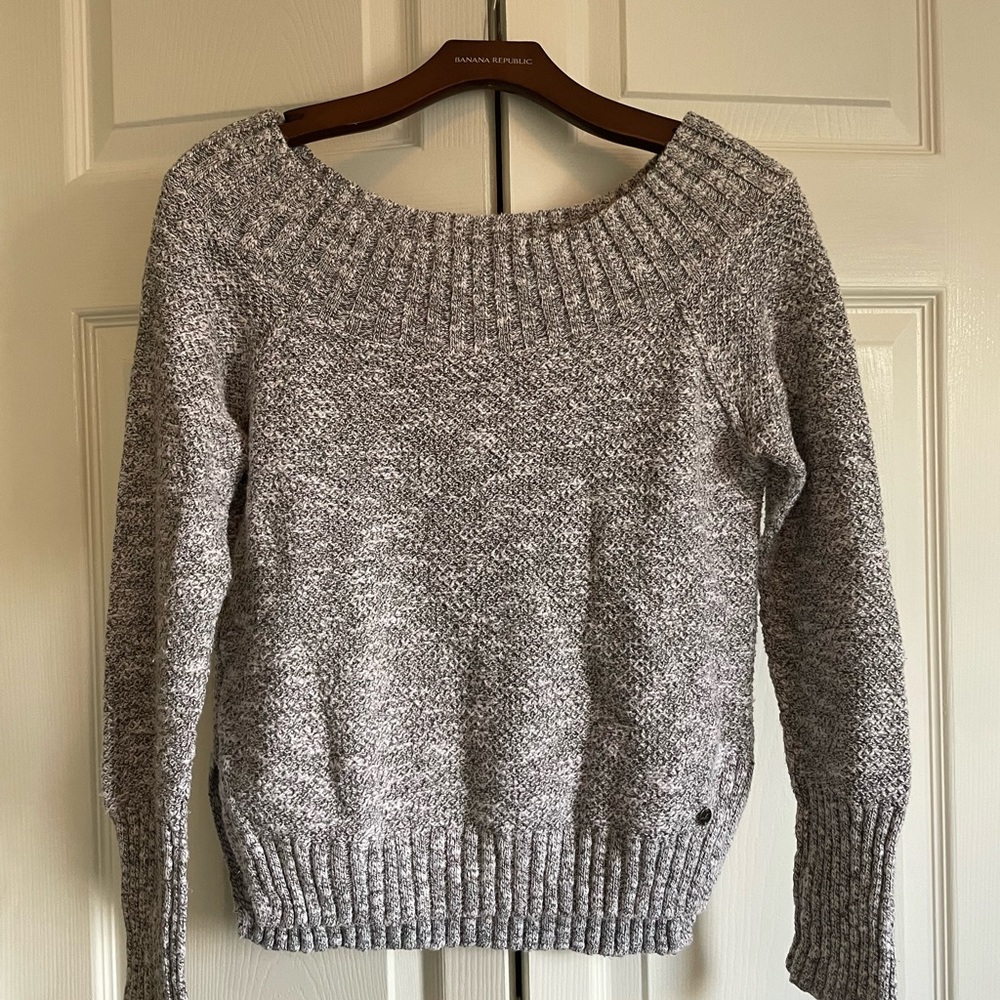 Off the shoulder sweater